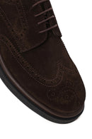 Male Brown Lace-up Suede Casual Shoes | Derimod