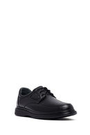 Male Black Lace-up Leather Casual Shoes | Derimod