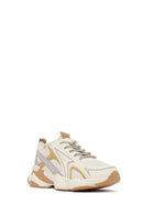 Woman Cream Lace-Up Chunky Sneaker | Derimod