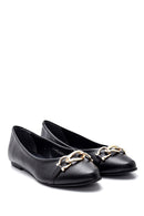Women's Chain Detailed Ballerinas | Derimod