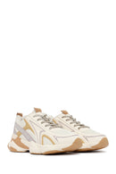 Woman Cream Lace-Up Chunky Sneaker | Derimod