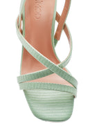 Women's Green Heeled Sandals | Derimod