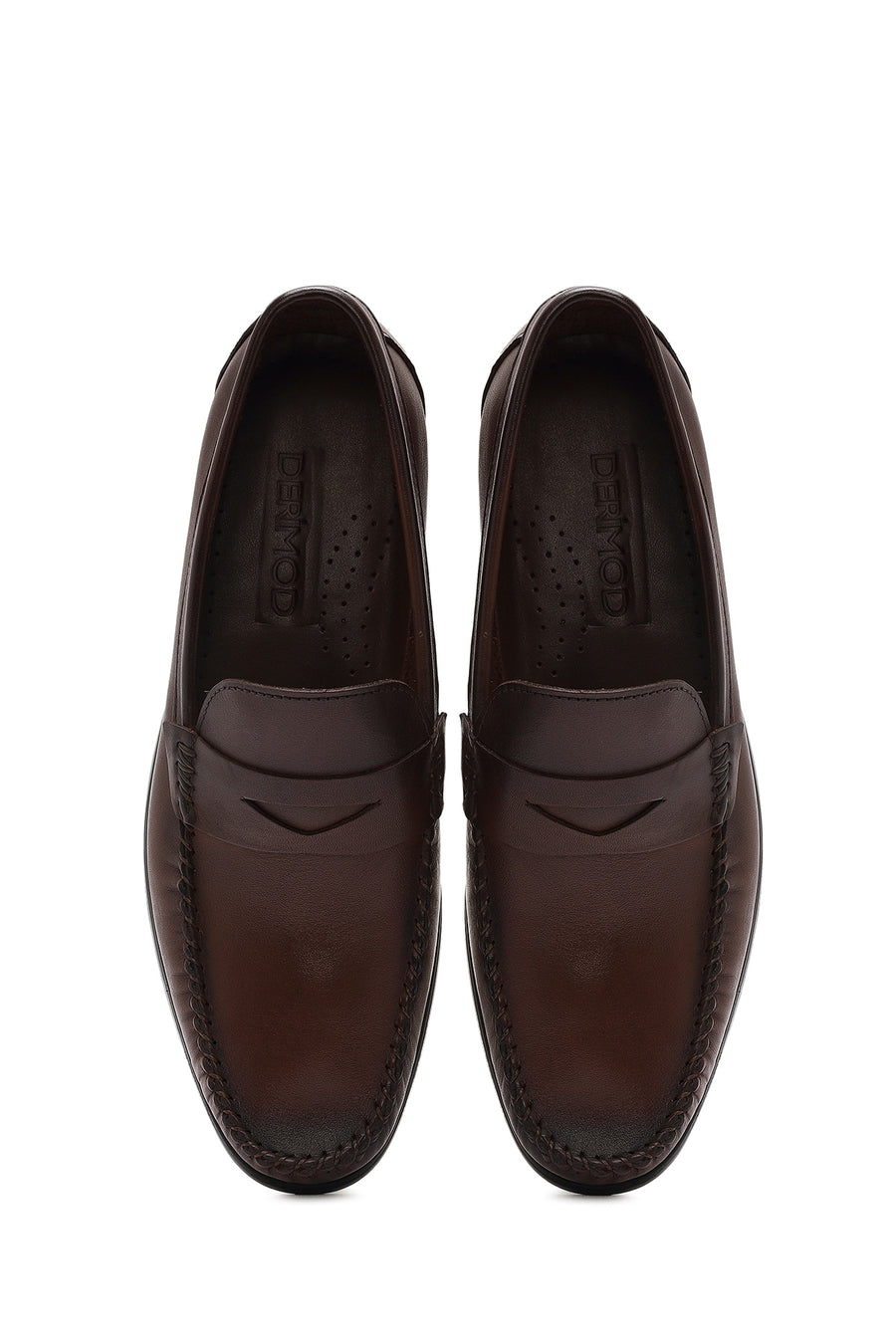 Men's Brown Leather Casual Loafer