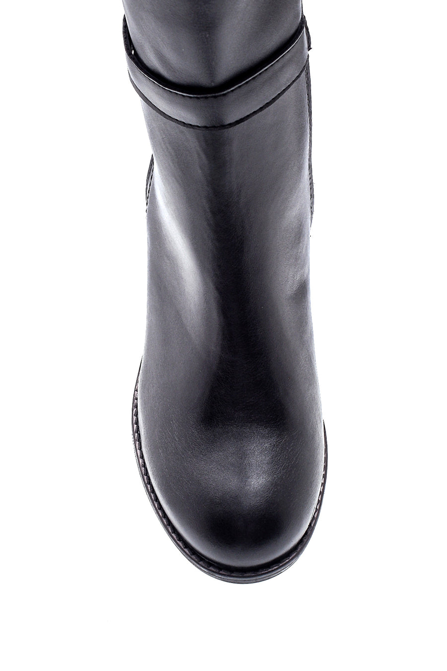 Women's Zippered Heeled Boots