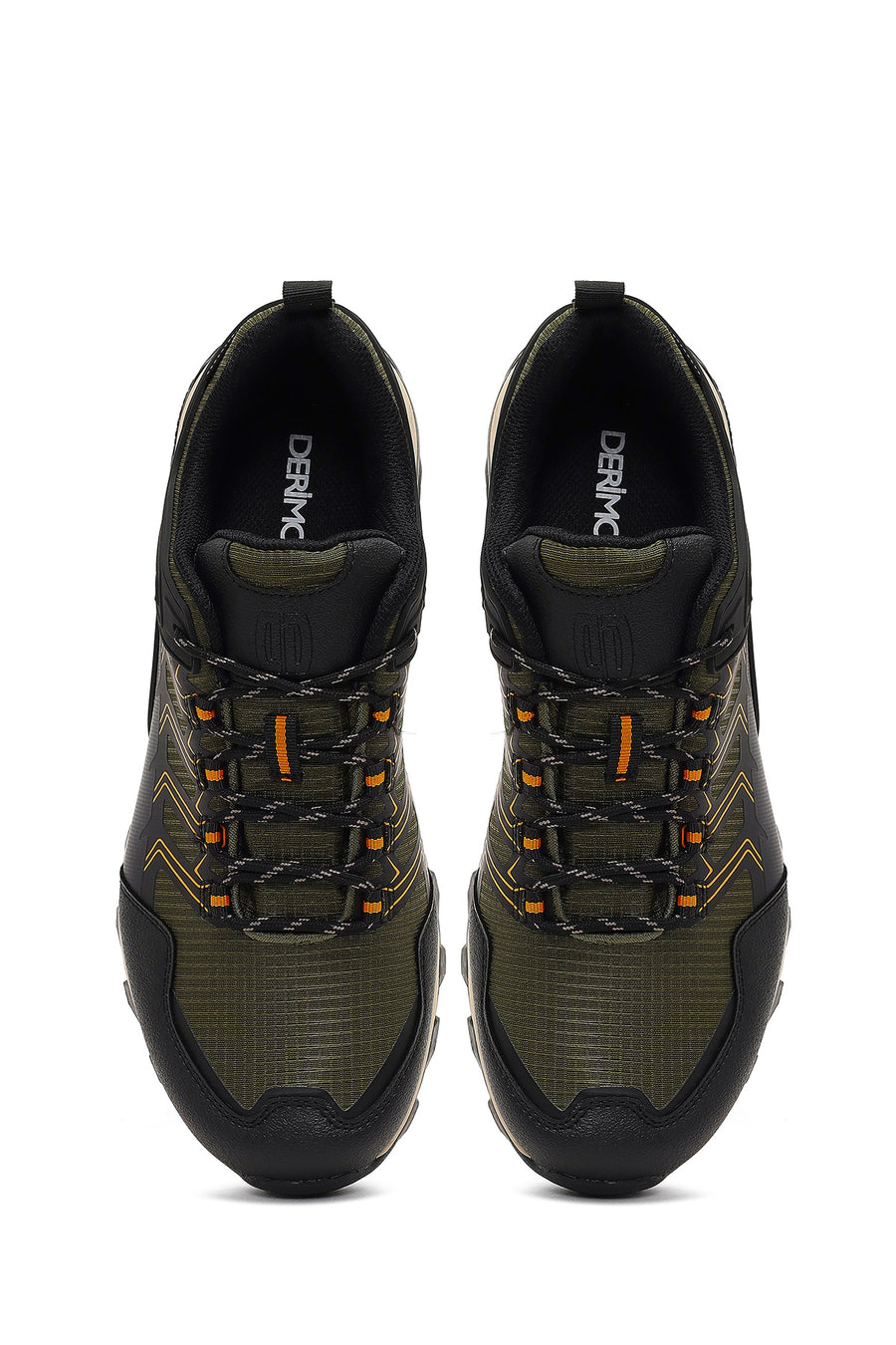 Derimod Dry Men's Khaki Lace-Up Waterproof Outdoor Shoes