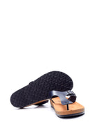 Men's Leather Slippers | Derimod