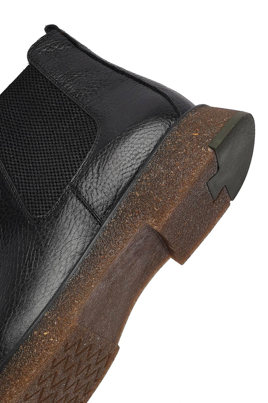 Male Black Leather Chelsea Boots