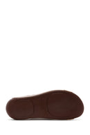Kadın Bronz Bantlı Comfort Sandalet | Derimod