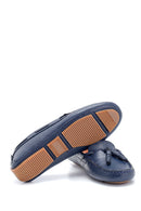 Women's Tasseled Leather Loafer | Derimod