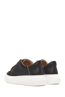ACBC x Derimod Women's Black Lace-Up Chunky Sole Sneakers | Derimod