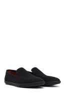 Erkek Siyah Kumaş Loafer | Derimod