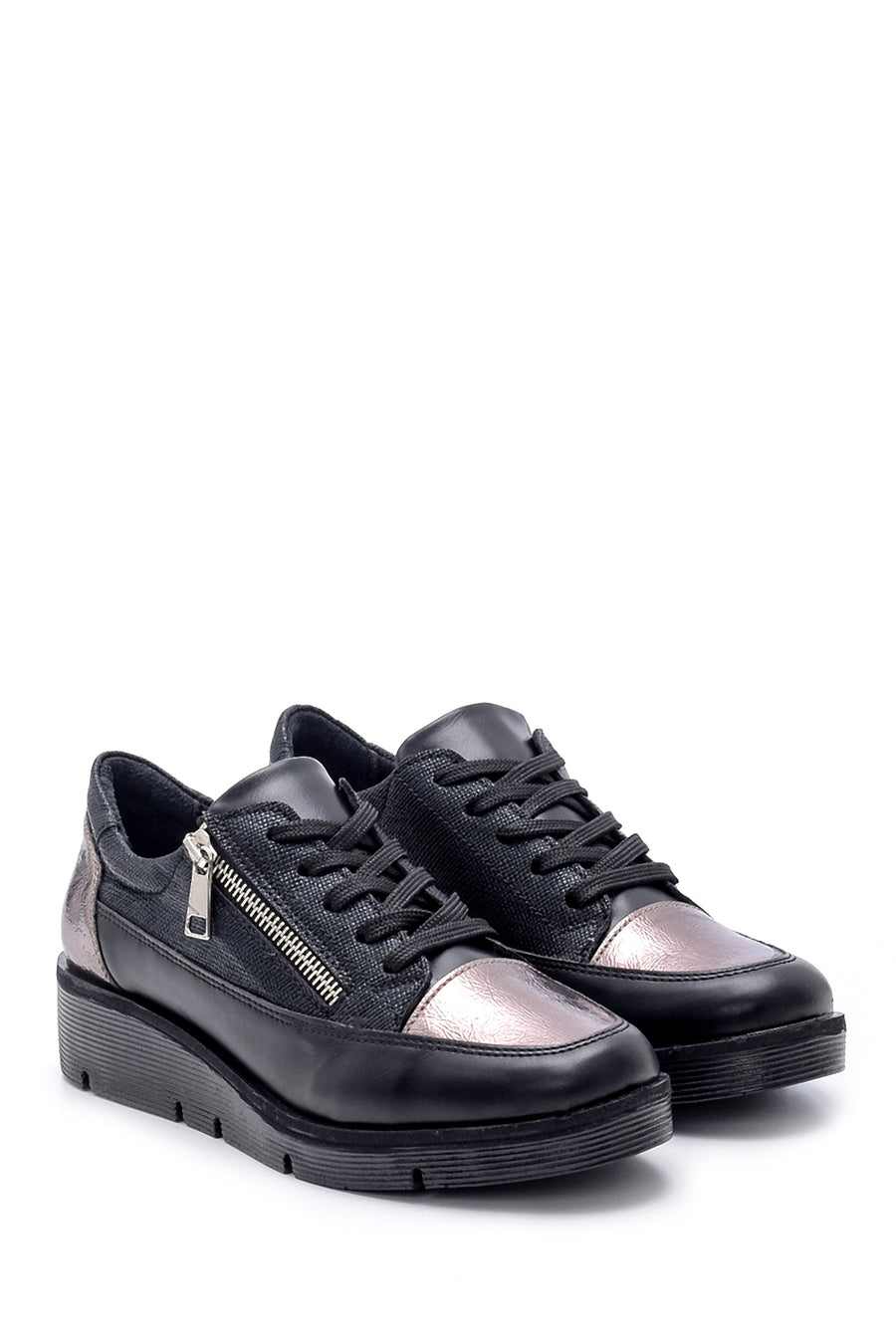 Women's Zipper Detailed Sneaker