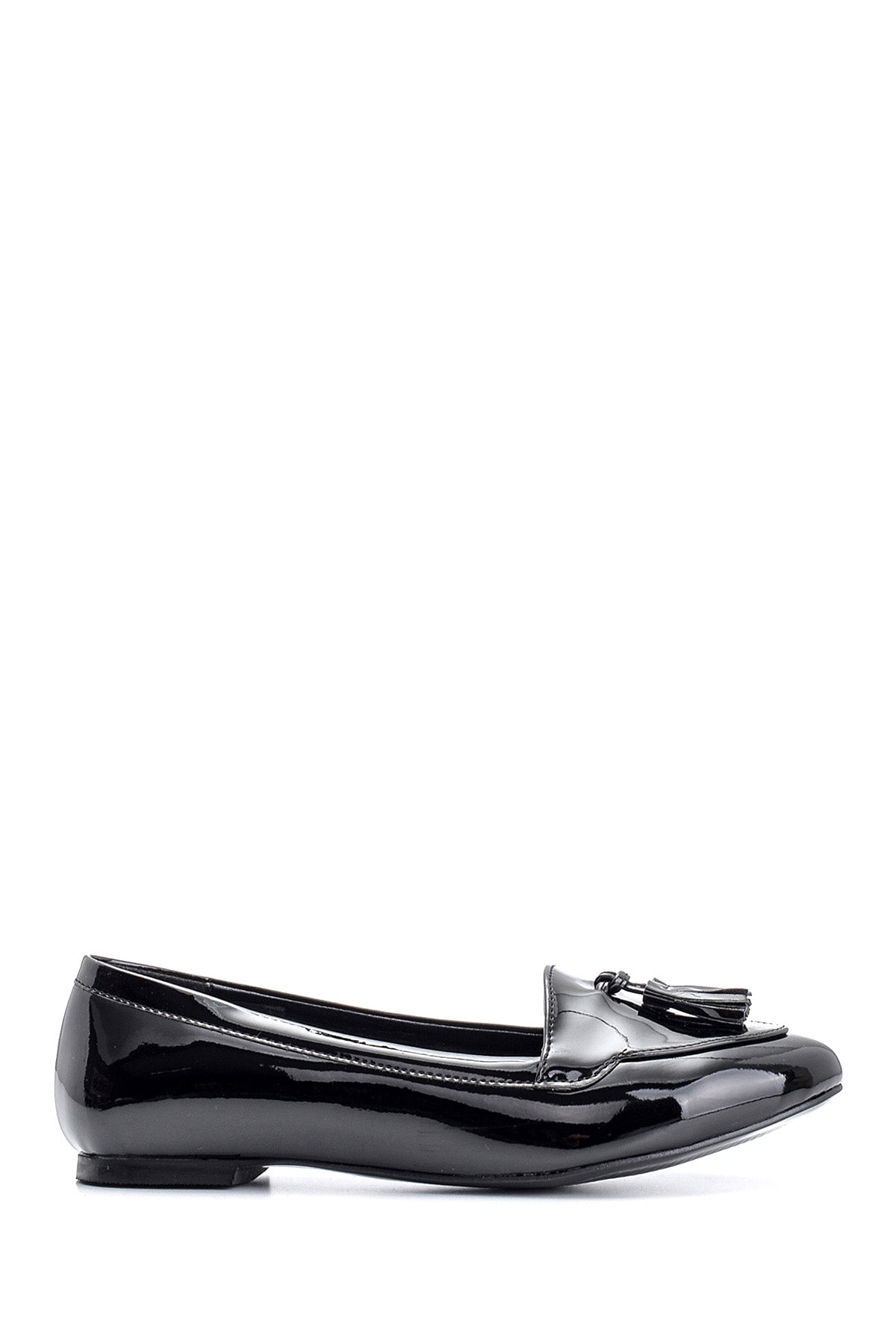Women's Patent Leather Ballerinas 19WFE190216 | Derimod
