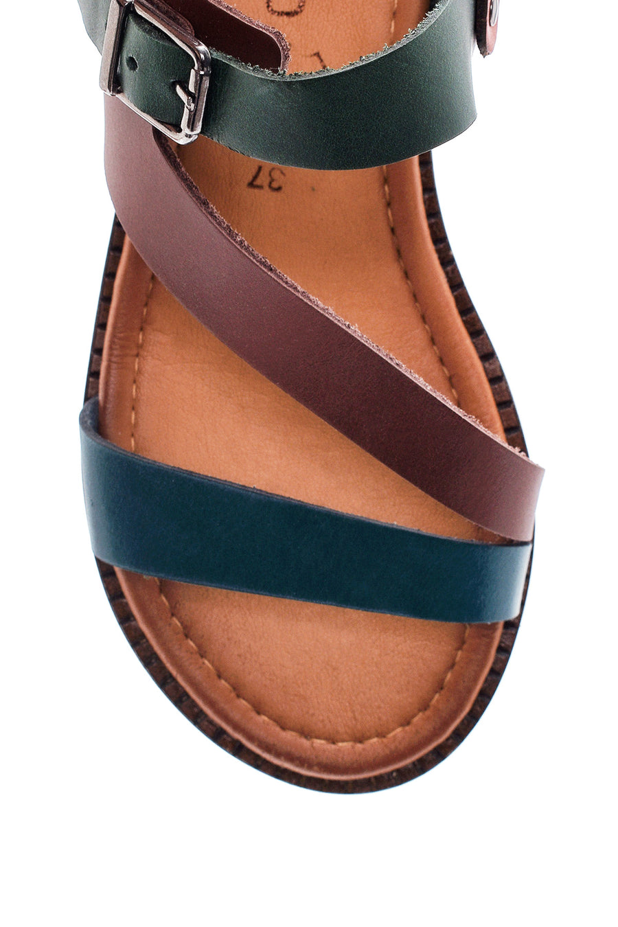 Women's Leather Bodrum Sandals
