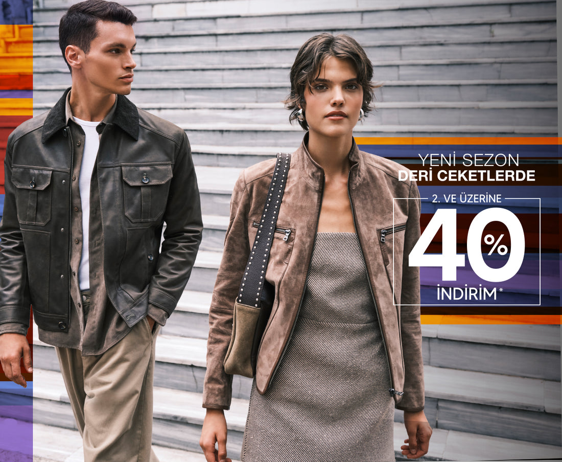 New Season Leather Clothing: 20% Off the First Item