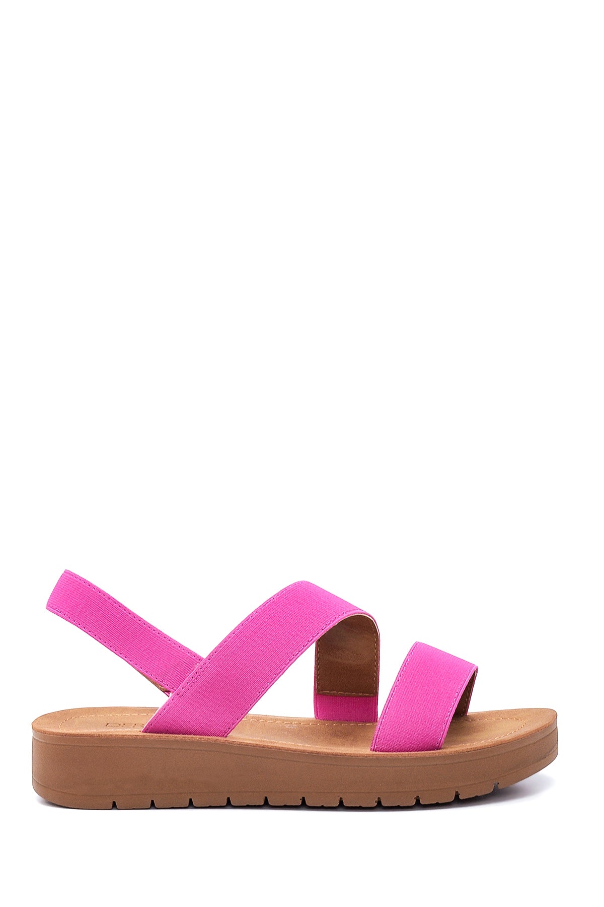Women's Pink Casual Flat Sandals 22SFE46306F | Derimod