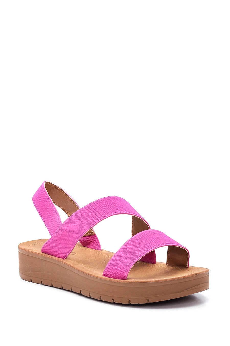 Kadın Pembe Casual Düz Sandalet